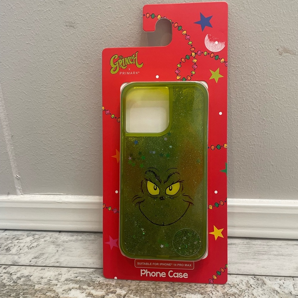 NWT Grinch phone case for Iphone 14 pro max